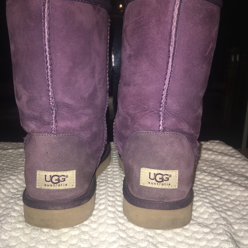 Purple UGGs size 9